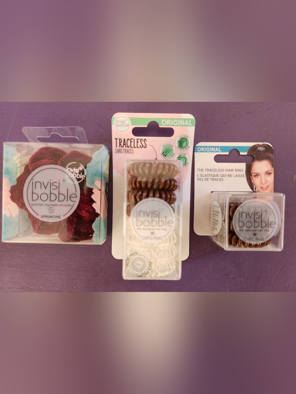 invisibobble Original Tracless Hair Ring - LOT